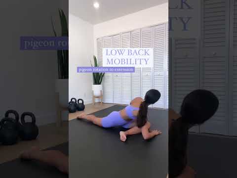 Pesky lower back pain? These dynamic stretches provide movement in all planes of motion.