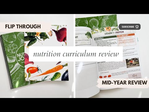 MID YEAR NUTRITION CURRICULUM REVIEW | GROWING UP NOURISHED HOMESCHOOL CURRICULUM