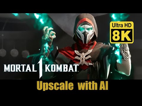 Mortal Kombat 1 - Ermac - Trailer  8K (Remastered with Neural Network AI)