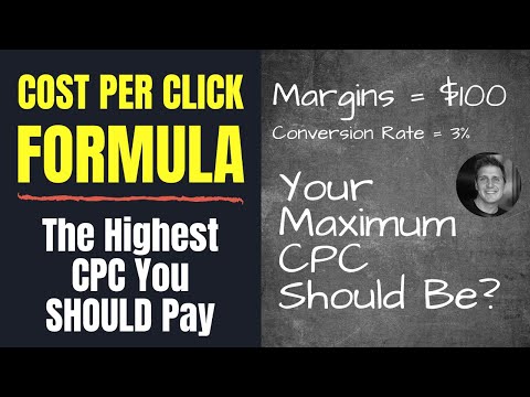 Cost Per Click Formula | How Much You Can Spend Per Click