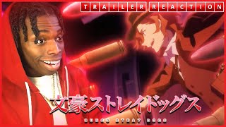 BLOODHOUNDS?! | BUNGO STRAY DOGS S4 | TRAILER 2 | REACTION