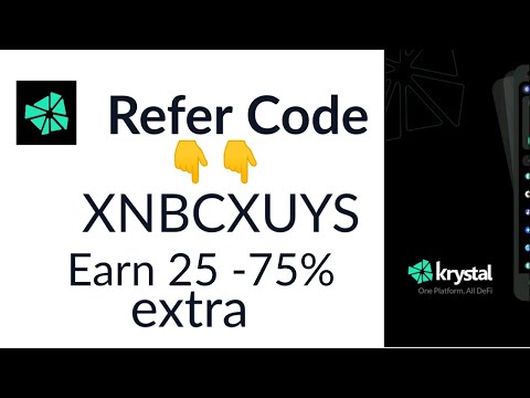 krystal app referral code | krystal refer and earn | krystal referral code | krystal app refer & ern