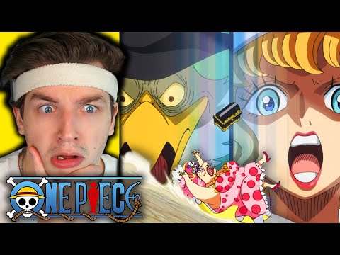 TAMATE BOX EXPLODES! BIG MOM FALLS!! (one piece reaction)