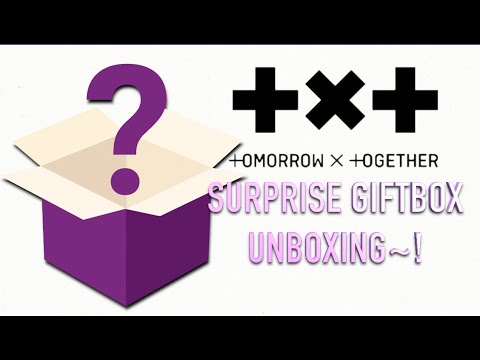 The Kreative Insight | TXT theme surprise giftbox unboxing (sent from South Korea!)| #txt #giftbox