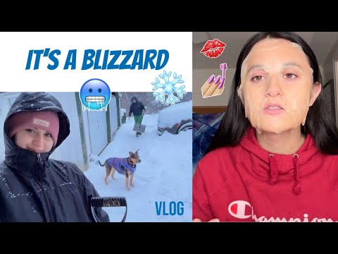 Snow Storm & Self Care | Vlog