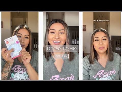 KISS DIY CLUSTER | LASHES ✨ | HOW TO APPLY LASHES 💕