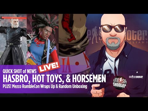 Hasbro, Hot Toys, & Horsemen! Live for the Figura Obscura Reveal!