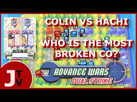 Colin vs Hachi | Money vs Money | A.I. | Advance Wars Dual Strike #advancewarsdualstrike