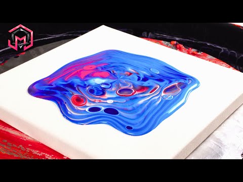 I LOVE IT! Funnel Acrylic Paint Pouring and Fluid Art for Therapy at Home