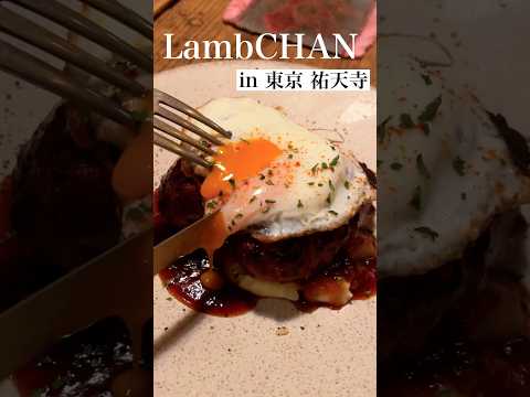 中目黒で一番美味しい店見つけました 【LambCHAN】 #shorts #リュウジ #食べ歩き