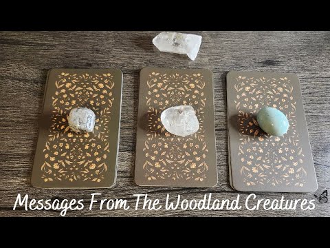 Messages From The Woodland Creatures - Cottagecore Animal Pick a Card Oracle Reading