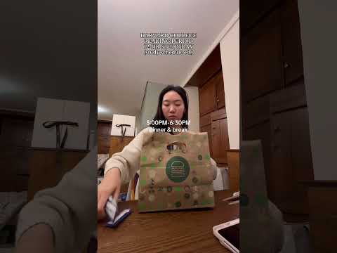 VLOG | my harvard finals week study schedule