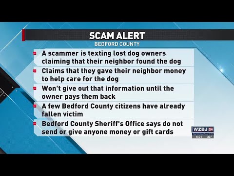 Bedford County Scam Alert