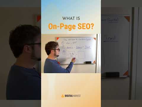 What is On page SEO?