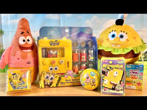 10 Minutes Satisfying with Unboxing SpongeBob Toy Set and surprises