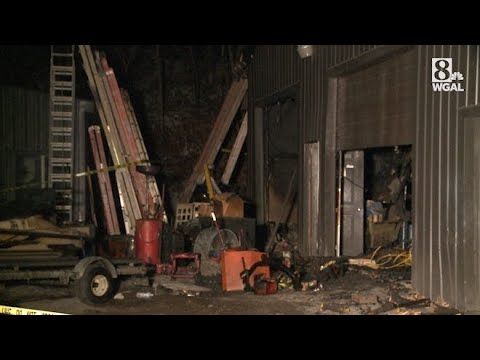 'It's just stuff': Family remains optimistic after fire destroys business