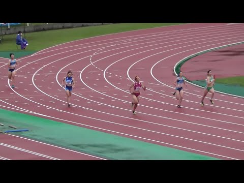 【2021青森県選手権】 女子4×400mR決勝1組目