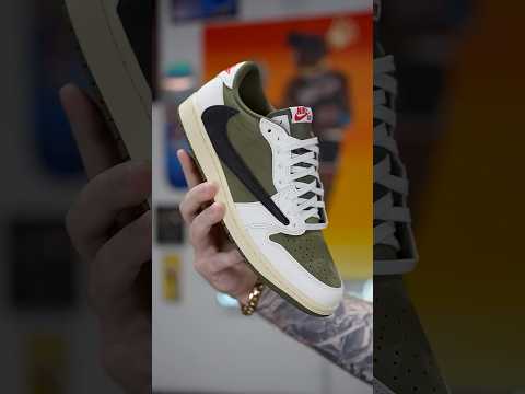 EVERYTHING YOU NEED TO KNOW ABOUT THE JORDAN 1 LOW TRAVIS SCOTT MEDIUM OLIVE SNEAKERS!