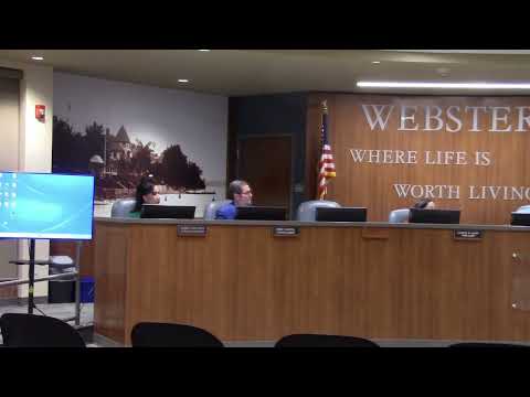 September 19, 2024 Webster Town Board Meeting - Preliminary Budget