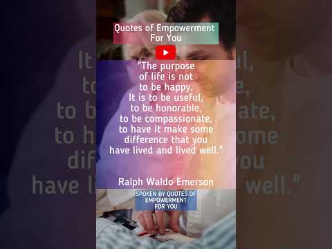 Be Inspired by Ralph Waldo Emerson! - Quote 36/100 Famous Quotes Challenge #Shorts #Quotes #ForYou