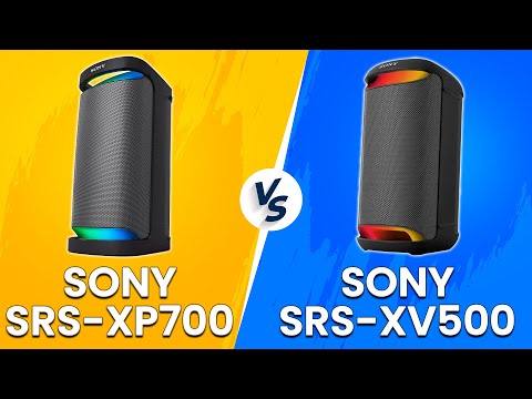 Sony SRS XP700 vs Sony SRS XV500 - Which Wireless Speaker Is Superior? (Sony Speaker Comparison!)