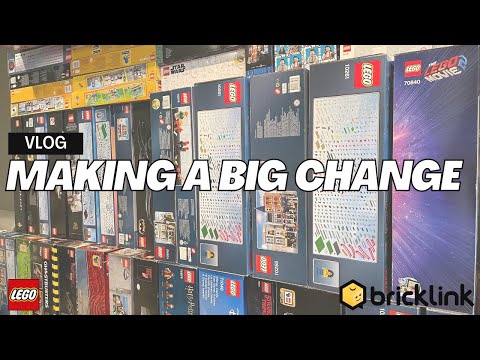 Making BIG Changes | LEGO Haul | BRICKLINK VLOG