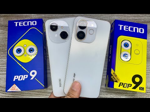 Tecno Pop 9 vs Tecno Pop 9 5g - Best konsa ? | Rs 6500 🔥| 8gb ram / 128gb storage | Sony Camera 📸