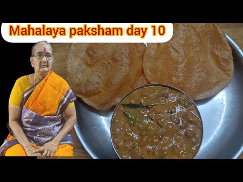 @DhinamumManamum Healthy chapati, poori side dish|| Mahalaya paksham day 10,2024, by kanaka paati🥰