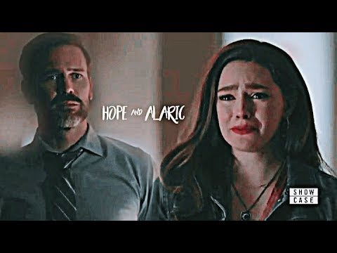 Alaric & Hope | Lovely - you're the closest thing i have to father now [+2x02]