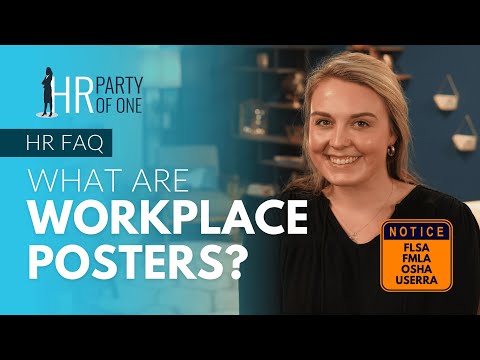 What Are Workplace Posters?