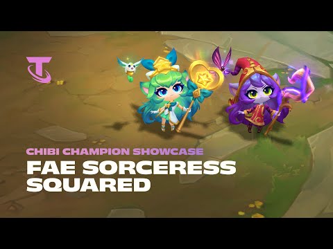 Fae Sorceress Squared | Chibi Champion Showcase - Teamfight Tactics