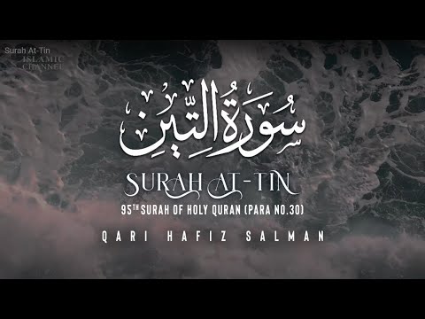 Surah At-Tin التين I Qari Hafiz Salman | Arabic Recitation | 95th Surah of the Quran