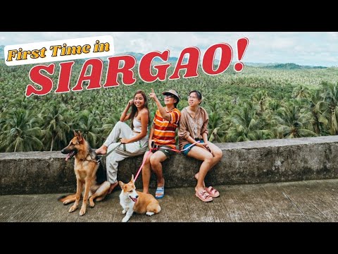 MY FAMILY'S FIRST TIME IN SIARGAO (Nabadtrip si mama!!)