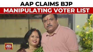 Delhi Elections 2024: Big AAP Vs BJP Over 'Voter List Manipulation' | Sanjay SIngh | India Today