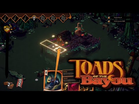 【长沼蟾蜍 Toads of the Bayou】『試玩 Gameplay』