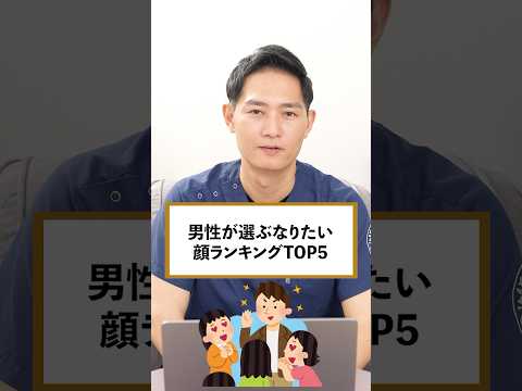 【男性】なりたい顔ランキング当てます！#shorts