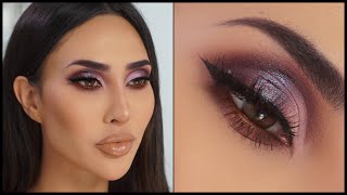 HUDA BEAUTY NAUGHTY PALETTE RELAXING MAKEUP TUTORIAL | BrittanyBearMakeup