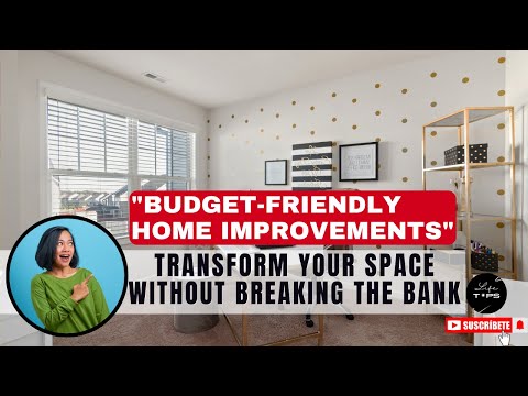 5 Budget Friendly Home Improvements You Transform your space without breaking the bank _Life Hacks#3