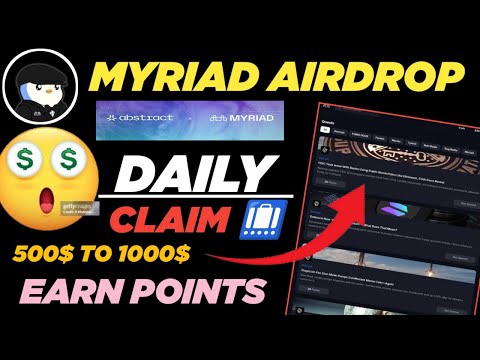 GET READY FOR A $2000 AIRDROP SURPRISE!🚀 | Myriad Airdrop 2025 | Myriad Solana Airdrop