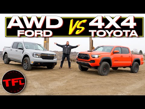 Is the New Ford Maverick Tremor Legit Or an Off-Road Poser? I Test It vs a Tacoma TRD To Find Out!