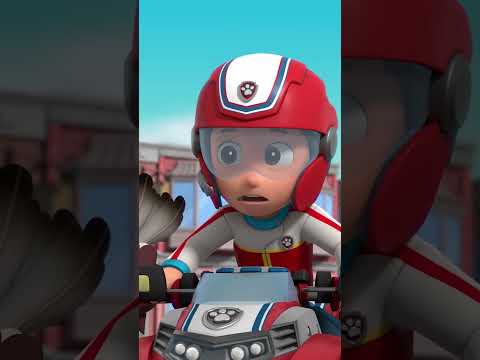 Pups rescue Mr. Porter on a runaway Ostrich! #pawpatrol #shorts