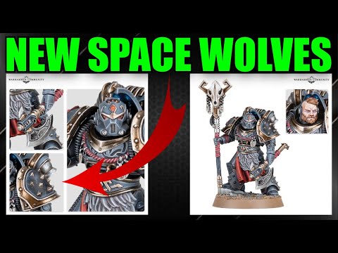 It's Happening!!!  Brand New Space Wolves, with a TWIST...  Caster of Runes Warhammer Horus Heresy