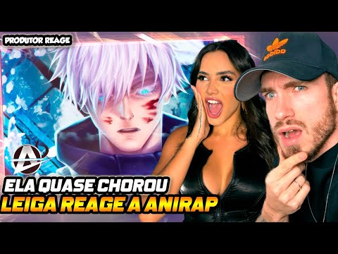 LEIGA REAGE ♪ Desabafo: Satoru Gojo | Últimas Palavras | Feat: ‪Gabriel Rodrigues | AniRap (REACT)