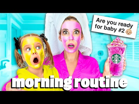 Summer Morning Routine with Daughter