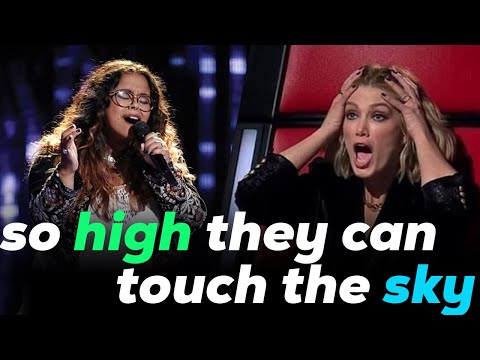 BEST HIGH NOTES ON THE VOICE EVER | BEST AUDITIONS