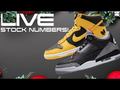 STOCK NUMBERS WU TANG DUNKS! & WHAT TO EXPECT FOR SHOCK DROPS