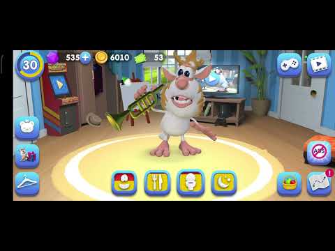 My talking Booba Virtual pet Booba cartoon funny Gameplay booba LeveL 30