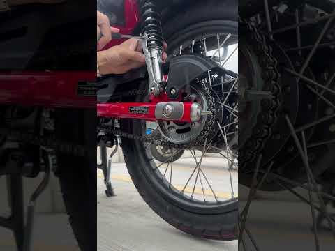 CT125 How to adjust shock absorbers?