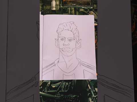 drawing Messi #messi #football ⚽