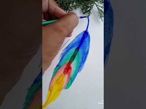 Easy And Beautiful Thread Painting😱😍String Pull Technique|| #shorts #threadpainting